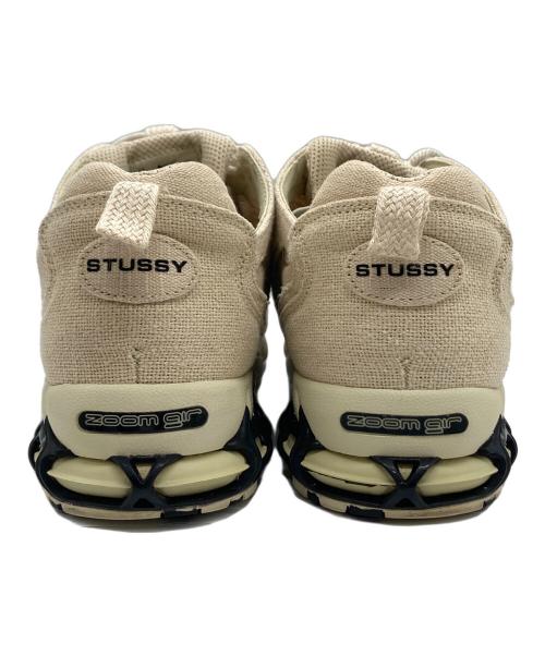 NIKE（ナイキ）NIKE (ナイキ) stussy (ステューシー) ローカットスニーカー ベージュ サイズ:28.5㎝の古着・服飾アイテム