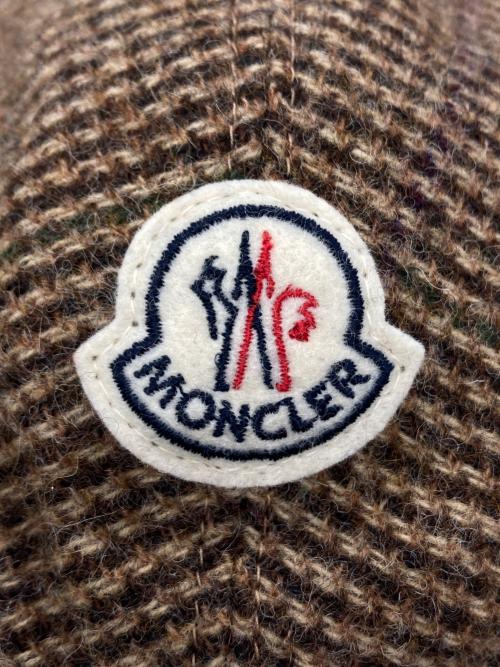MONCLER（モンクレール）MONCLER (モンクレール) フライトキャップ ブラウン サイズ:Lの古着・服飾アイテム