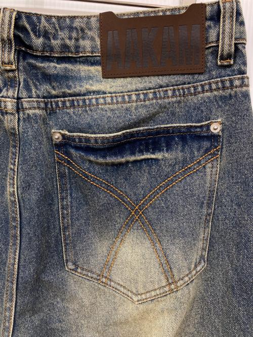 AAKAM（アーカム）AAKAM (アーカム) デニムパンツ インディゴ サイズ:2の古着・服飾アイテム