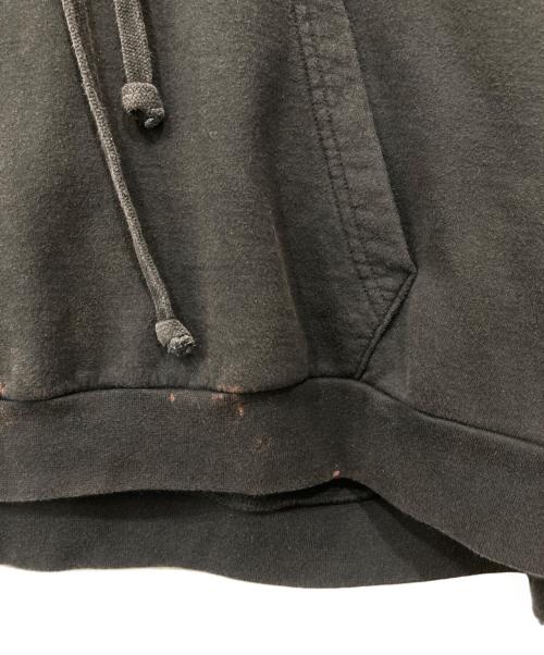 CHROME HEARTS（クロムハーツ）CHROME HEARTS (クロムハーツ) ホースシュー×フローラルクロス プルオーバーパーカー ブラック サイズ:XLの古着・服飾アイテム