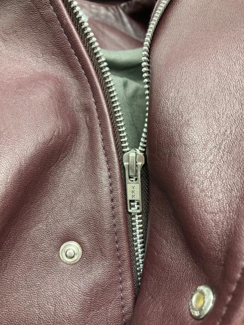FOLL（フォル）FOLL (フォル) レザージャケット レッド サイズ:不明の古着・服飾アイテム