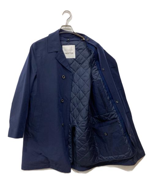 MACKINTOSH PHILOSOPHY（マッキントッシュ フィロソフィー）MACKINTOSH PHILOSOPHY (マッキントッシュ フィロソフィー) ライナー付ステンカラーコート ネイビー サイズ:38の古着・服飾アイテム
