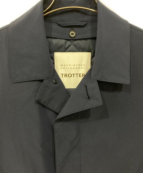 MACKINTOSH PHILOSOPHY（マッキントッシュ フィロソフィー）MACKINTOSH PHILOSOPHY (マッキントッシュ フィロソフィー) ライナー付ステンカラーコート ネイビー サイズ:38の古着・服飾アイテム