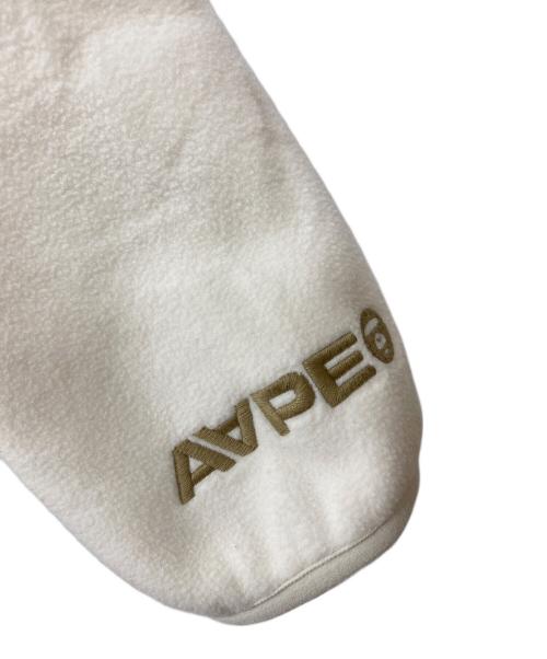 A BATHING APE（アベイシングエイプ）A BATHING APE (アベイシングエイプ) ノーカラーカーディガン ホワイト サイズ:Lの古着・服飾アイテム