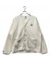 A BATHING APE（アベイシングエイプ）の古着「ノーカラーカーディガン」｜ホワイト