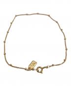 DEUXIEME CLASSE×RUEBELLEドゥーズィエム クラス×リューベル）の古着「DOT CHAIN アンクレット」｜ゴールド