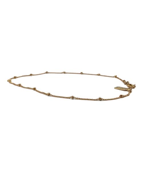 DEUXIEME CLASSE（ドゥーズィエム クラス）DEUXIEME CLASSE (ドゥーズィエム クラス) RUEBELLE (リューベル) DOT CHAIN アンクレット ゴールドの古着・服飾アイテム