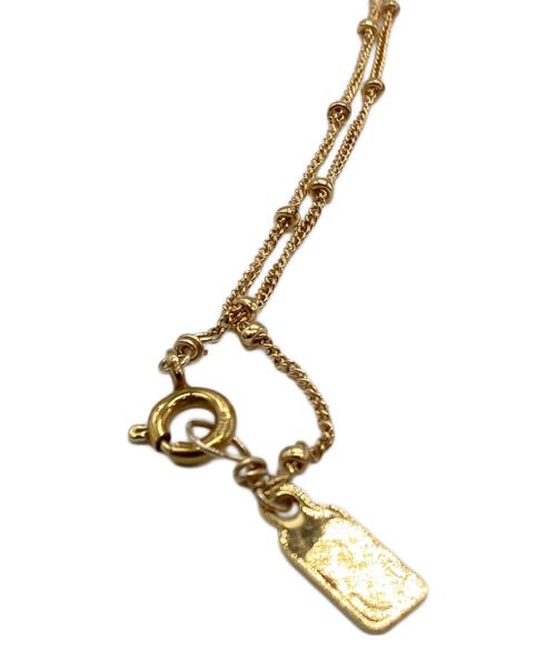 DEUXIEME CLASSE（ドゥーズィエム クラス）DEUXIEME CLASSE (ドゥーズィエム クラス) RUEBELLE (リューベル) DOT CHAIN アンクレット ゴールドの古着・服飾アイテム