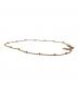 DEUXIEME CLASSE (ドゥーズィエム クラス) RUEBELLE (リューベル) DOT CHAIN アンクレット ゴールド：6000円