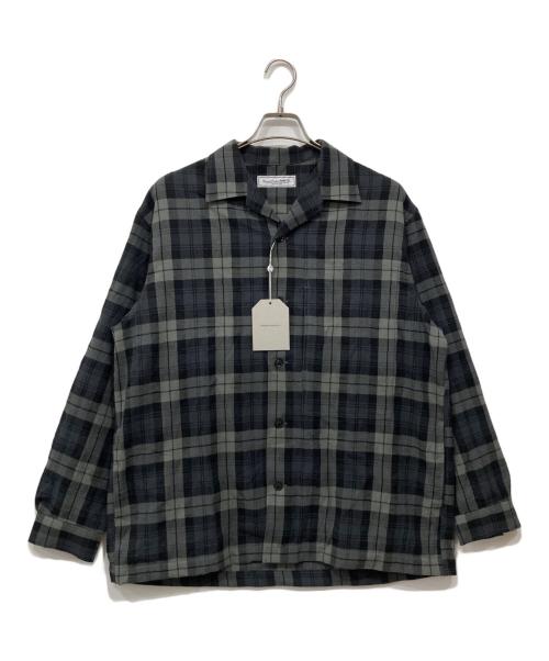 UNIVERSAL PRODUCTS.（ユニバーサルプロダクツ）UNIVERSAL PRODUCTS. (ユニバーサルプロダクツ) ウールシャツ グレー サイズ:2 未使用品の古着・服飾アイテム
