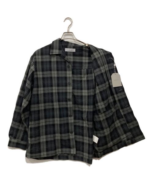UNIVERSAL PRODUCTS.（ユニバーサルプロダクツ）UNIVERSAL PRODUCTS. (ユニバーサルプロダクツ) ウールシャツ グレー サイズ:2 未使用品の古着・服飾アイテム