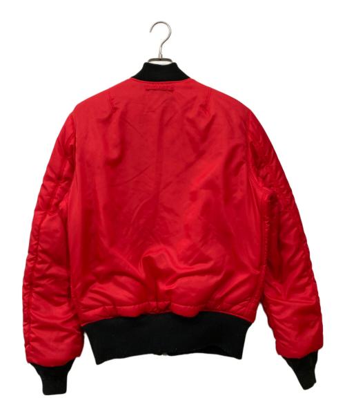 ALPHA INDUSTRIES（アルファインダストリーズ）ALPHA INDUSTRIES (アルファインダストリーズ) フライトジャケット ブラック サイズ:Lの古着・服飾アイテム