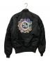 ALPHA INDUSTRIES (アルファインダストリーズ) フライトジャケット ブラック サイズ:L：7000円