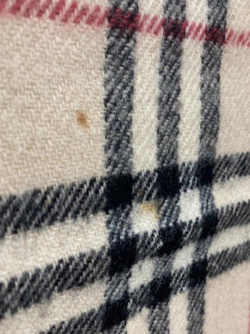 BURBERRY LONDON（バーバリーロンドン）BURBERRY LONDON (バーバリーロンドン) ウールマフラー ベージュの古着・服飾アイテム