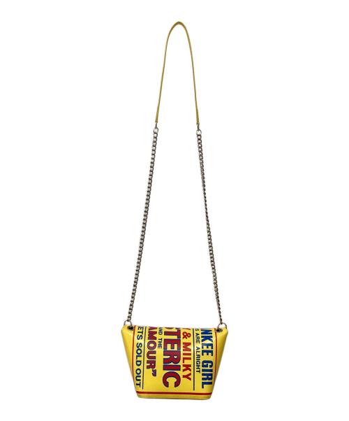 Hysteric Glamour（ヒステリックグラマー）Hysteric Glamour (ヒステリックグラマー) ショルダーバッグ イエロー×ブルーの古着・服飾アイテム