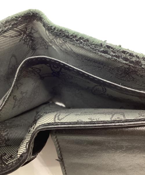 Vivienne Westwood（ヴィヴィアンウエストウッド）Vivienne Westwood (ヴィヴィアンウエストウッド) 2つ折り財布 グリーンの古着・服飾アイテム