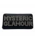Hysteric Glamour（ヒステリックグラマー）の古着「スタッズ ロゴ レザー 長財布」｜ブラック
