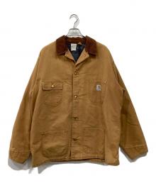CarHartt（カーハート）の古着「裏ブランケット ミシガンチョアコート」｜ベージュ