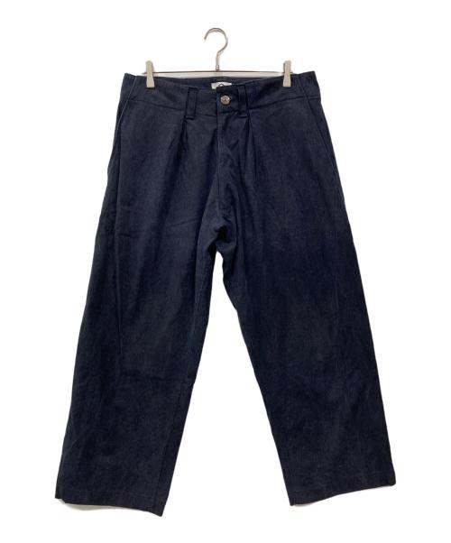 ATOZ（エートゥーズィー）ATOZ (エートゥーズィー) タックパンツ ネイビー サイズ:不明の古着・服飾アイテム