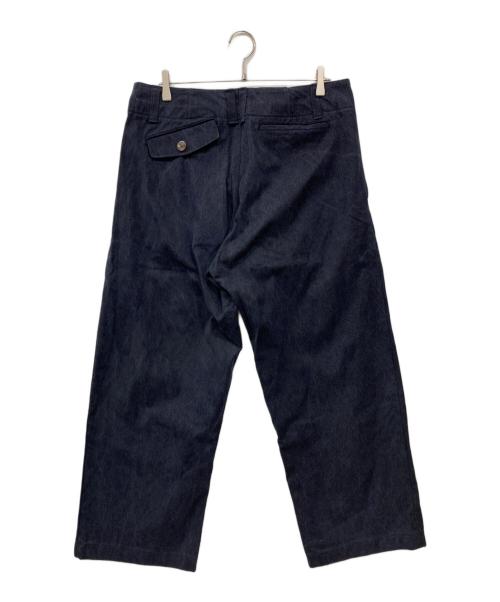 ATOZ（エートゥーズィー）ATOZ (エートゥーズィー) タックパンツ ネイビー サイズ:不明の古着・服飾アイテム