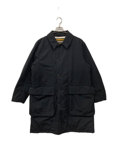 NEIGHBORHOOD（ネイバーフッド）NEIGHBORHOOD (ネイバーフッド) 中綿ステンカラコート ブラック サイズ:Mの古着・服飾アイテム