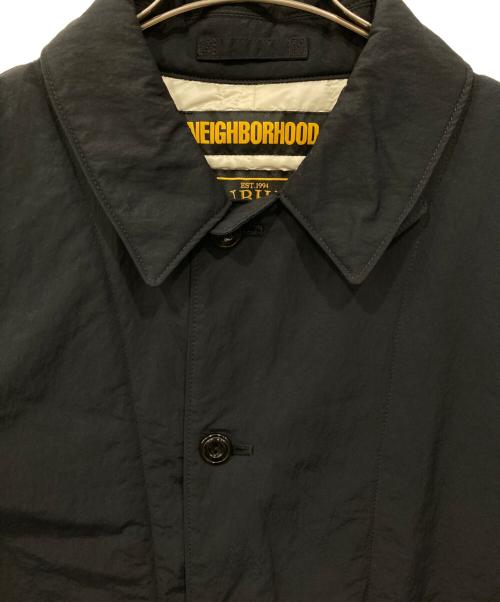 NEIGHBORHOOD（ネイバーフッド）NEIGHBORHOOD (ネイバーフッド) 中綿ステンカラコート ブラック サイズ:Mの古着・服飾アイテム