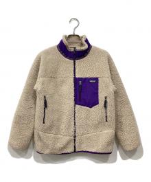 Patagonia（パタゴニア）の古着「レトロXジャケット」｜ベージュ×パープル