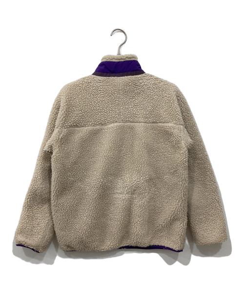 Patagonia（パタゴニア）Patagonia (パタゴニア) レトロXジャケット ベージュ×パープル サイズ:L(12)の古着・服飾アイテム