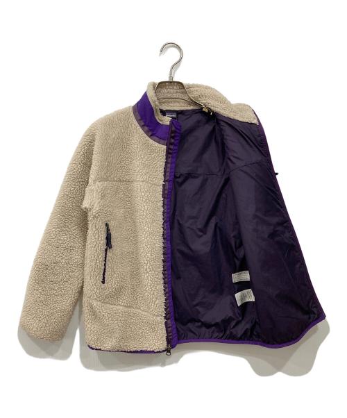 Patagonia（パタゴニア）Patagonia (パタゴニア) レトロXジャケット ベージュ×パープル サイズ:L(12)の古着・服飾アイテム