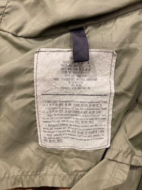 US ARMY（ユーエスアーミー）US ARMY (ユーエスアーミー) ウッドランドカモパーカー カーキ サイズ:Sの古着・服飾アイテム
