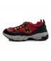 NEW BALANCE (ニューバランス) スニーカー レッド×ブラック サイズ:26.5cm：5000円