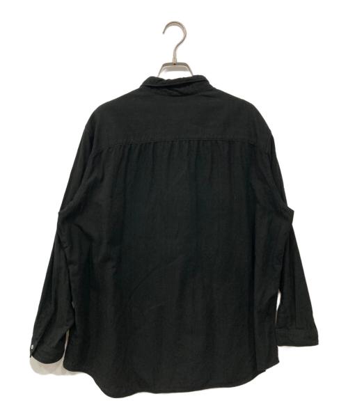 MITTAN（ミッタン）MITTAN (ミッタン) カディシャツ ブラック サイズ:2の古着・服飾アイテム