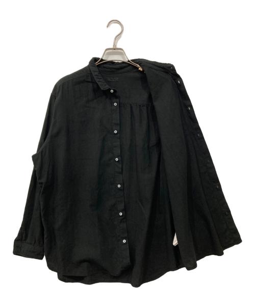 MITTAN（ミッタン）MITTAN (ミッタン) カディシャツ ブラック サイズ:2の古着・服飾アイテム