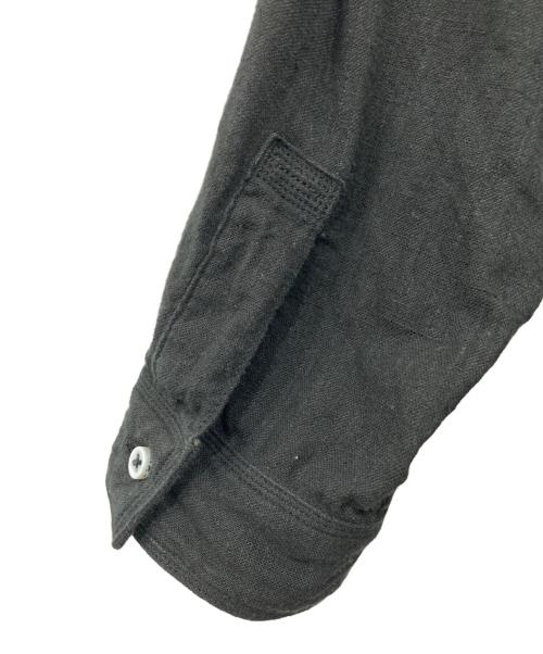 MITTAN（ミッタン）MITTAN (ミッタン) カディシャツ ブラック サイズ:2の古着・服飾アイテム