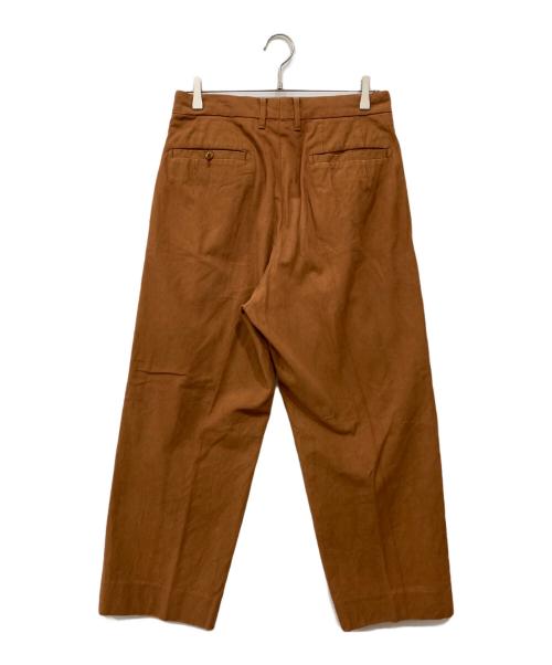 MAATEE&SONS（マーティーアンドサンズ）MAATEE&SONS (マーティーアンドサンズ) 俺のCHINO-PAN -強撚GABA GARMENT DYED- ブラウン サイズ:1の古着・服飾アイテム
