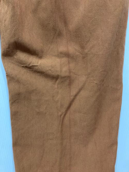 MAATEE&SONS（マーティーアンドサンズ）MAATEE&SONS (マーティーアンドサンズ) 俺のCHINO-PAN -強撚GABA GARMENT DYED- ブラウン サイズ:1の古着・服飾アイテム