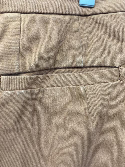 MAATEE&SONS（マーティーアンドサンズ）MAATEE&SONS (マーティーアンドサンズ) 俺のCHINO-PAN -強撚GABA GARMENT DYED- ブラウン サイズ:1の古着・服飾アイテム