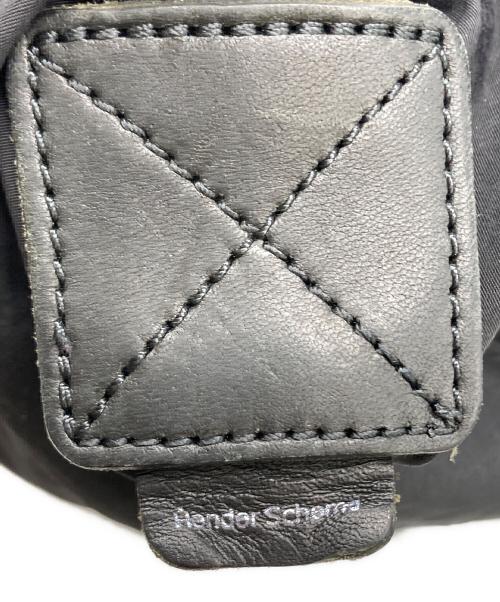 HENDER SCHEME（エンダースキーマ）Hender Scheme (エンダースキーマ) ナイロンショルダーバッグ ブラックの古着・服飾アイテム
