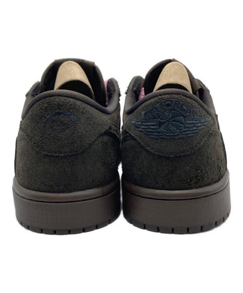 NIKE（ナイキ）NIKE (ナイキ) Travis Scott (トラヴィススコット) ローカットスニーカー ブラウン サイズ:27㎝の古着・服飾アイテム