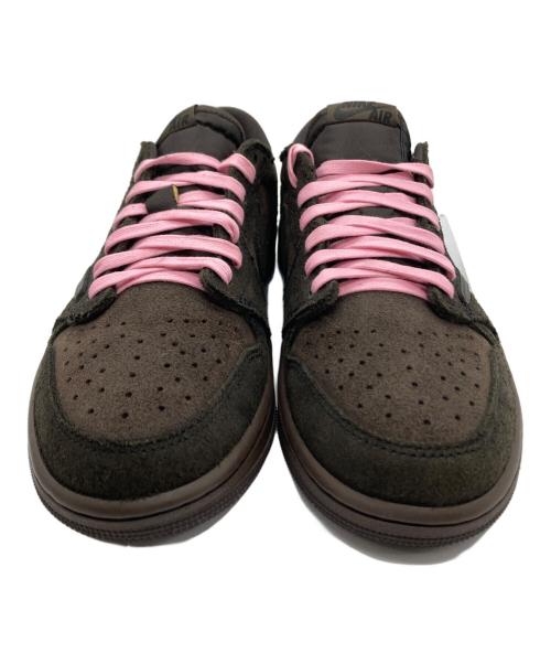 NIKE（ナイキ）NIKE (ナイキ) Travis Scott (トラヴィススコット) ローカットスニーカー ブラウン サイズ:27㎝の古着・服飾アイテム