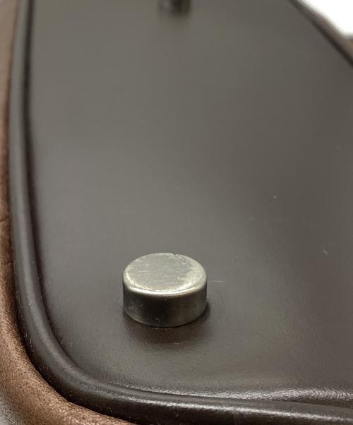 HUNTING WORLD（ハンティングワールド）HUNTING WORLD (ハンティングワールド) バチューレザートートバッグ ブラウンの古着・服飾アイテム