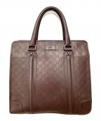 GUCCIグッチ）の古着「ビジネスバッグ」｜ブラウン