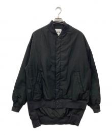 Y-3（ワイスリー）の古着「バックロゴ ボンバージャケット」｜ブラック