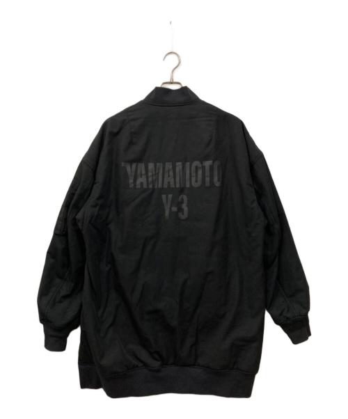 Y-3（ワイスリー）Y-3 (ワイスリー) バックロゴ ボンバージャケット ブラック サイズ:Mの古着・服飾アイテム