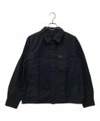 FRED PERRYフレッドペリー）の古着「ポプリンオーバーシャツ」｜ネイビー