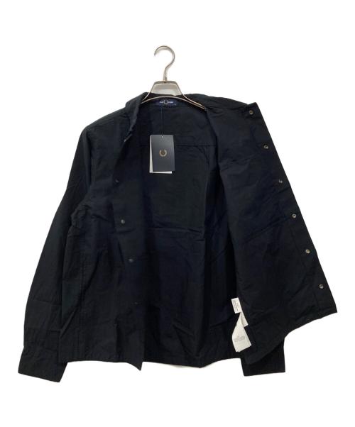 FRED PERRY（フレッドペリー）FRED PERRY (フレッドペリー) ポプリンオーバーシャツ ネイビー サイズ:M 未使用品の古着・服飾アイテム