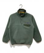 Patagoniaパタゴニア）の古着「シンチラ・スナップT・プルオーバー」｜カーキ