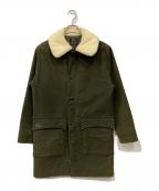 A.P.C.アーペーセー）の古着「襟ボアコート」｜カーキ