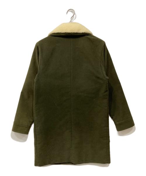 A.P.C.（アーペーセー）A.P.C. (アーペーセー) 襟ボアコート カーキ サイズ:34の古着・服飾アイテム