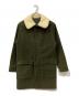 A.P.C.（アーペーセー）の古着「襟ボアコート」｜カーキ